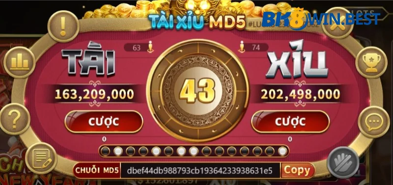 Cách bắt cầu tài xỉu BK8 chuẩn