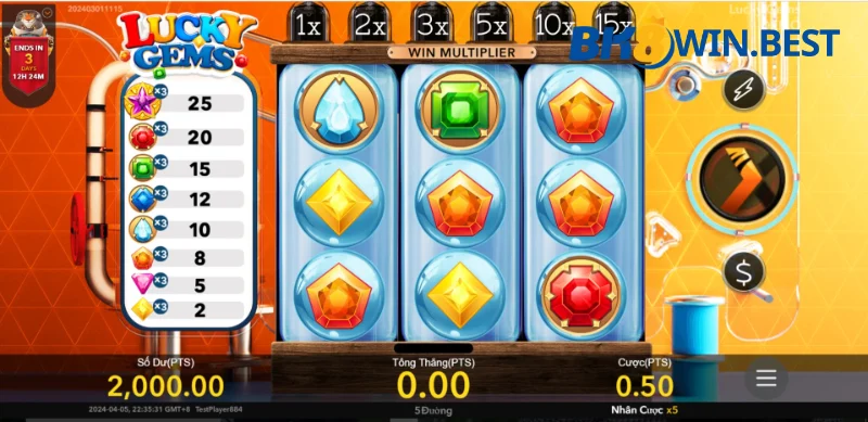 Tính năng chính trong game slot